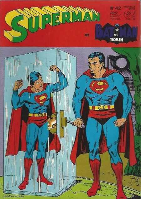 Scan de la Couverture Superman Batman Robin n 42